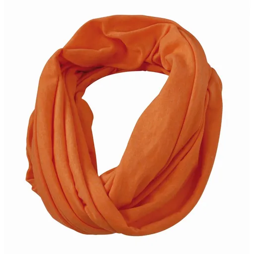 Myrtle Beach (Daiber) Ľahký šál MB6578 - Oranžový melír | 75 x 80 cm