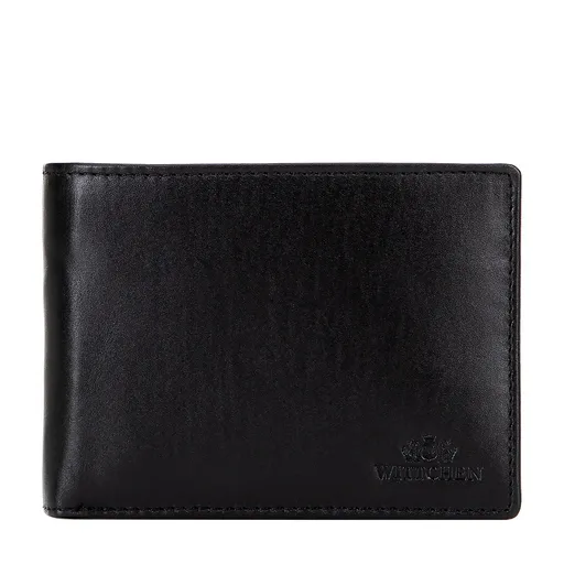 Stredne veľká pánska kožená peňaženka 14-1-642-L1E