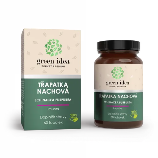 Echinacea – bylinný extrakt – 60 kapsúl – Green idea
