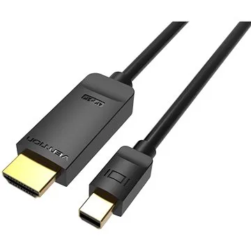 Vention 4K Mini DisplayPort (miniDP) to HDMI Cable 2m Black (HAHBH)