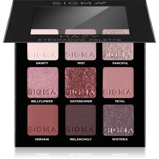 Sigma Beauty Eyeshadow Palette Hazy paletka očných tieňov 9 g