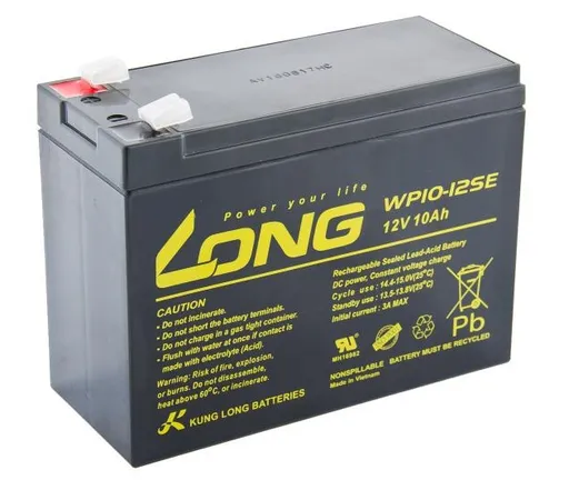 Long bateria 12v 10ah deepcycle agm f2