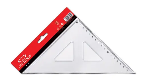 Pravítko 16cm trojuholník s ryskou