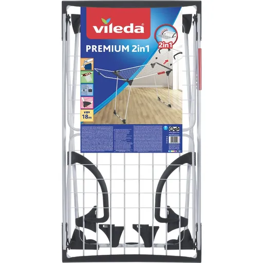 PREMIUM 2IN1 SUŠIAK NA BIELIZEŇ 18M VILEDA