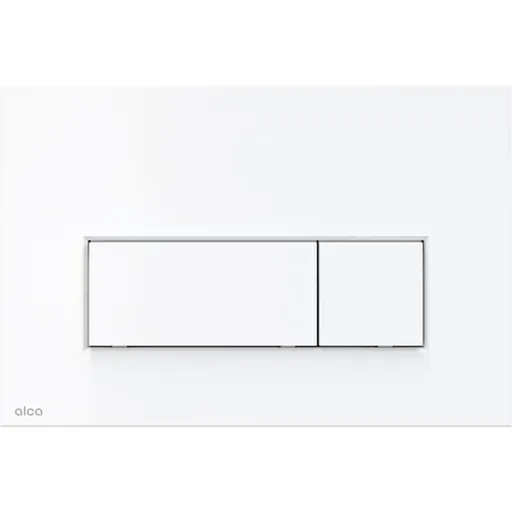 Ovládacie tlačidlo Alca pre predstenové inštalačné systémy, biela-mat M576