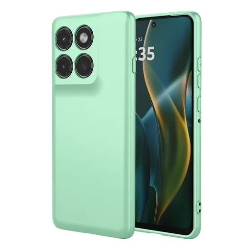 PROTEMIO TPU Kryt pre Motorola Edge 60 Pro svetlozelený