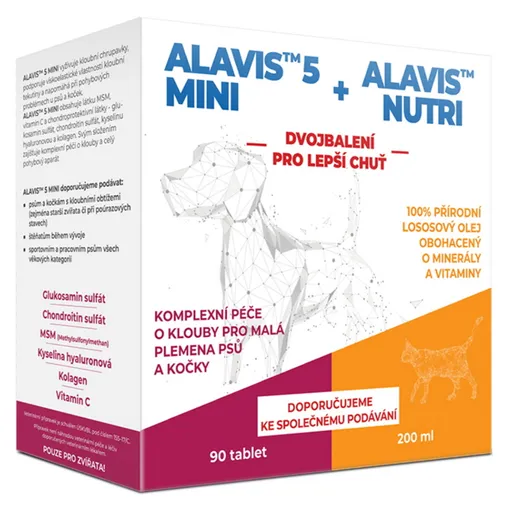 ALAVIS 5 MINI 90 tabliet + ALAVIS Nutri 200 ml
