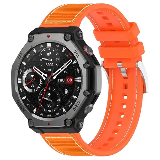 HYBRID Vymeniteľný remienok pre Amazfit T-Rex 3 oranžový