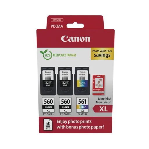 Canon PG-545XL 2x + CL-546XL 8286B015 farebná (CMYK) sada originálne cartridge