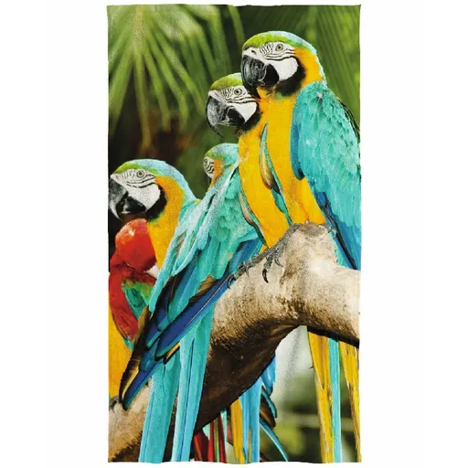 Osuška Papagáje 70x140