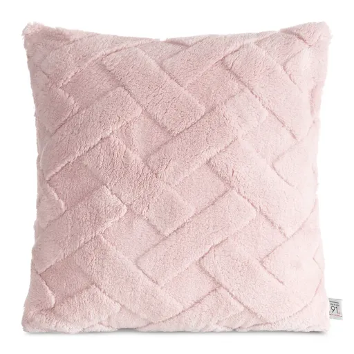 ArtFir Obliečka na vankúš CARO | púdrovoružová 45 x 45 cm