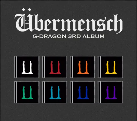 G-Dragon, G-Dragon Ubermensch CD, CD
