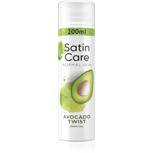 Gillette Venus Satin Care gél na holenie pre ženy Avocado Twist 200 ml