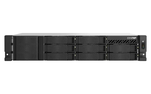 QNAP TS-855eU-RP-8G (8core 2,8GHz, 8GB RAM, 8x SATA, 2x 2,5GbE, 2x M.2 NVMe, 2x PCIe, malá hĺbka)