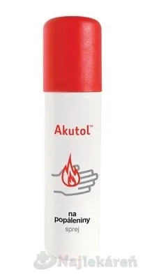 Akutol sprej na popáleniny 50 ml