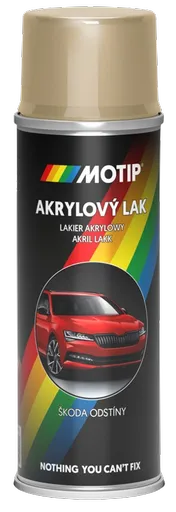 AUTOSPREJ ŠKODA - Metalíza na auto v spreji AC9201 - béžová sahara 0,2 L