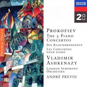 Vladimir Ashkenazy, KONCERTY PRO KLAVIR 1-5, CD