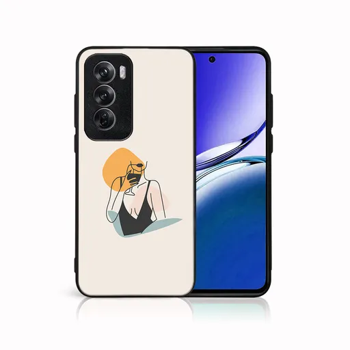 MY ART Ochranný kryt pre Oppo Reno12 5G WOMAN (197)