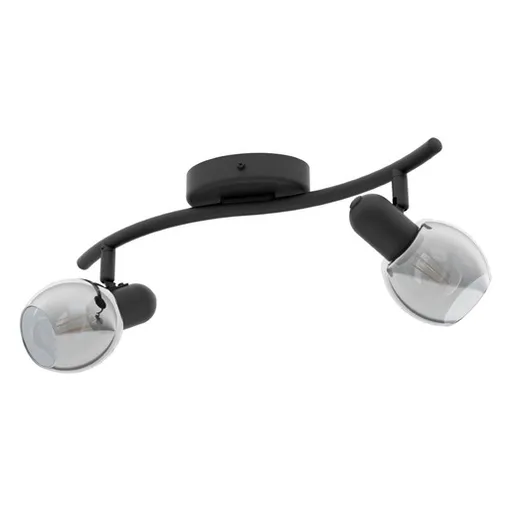 Bodové osvetlenie Eglo POLLICA čierna 98625