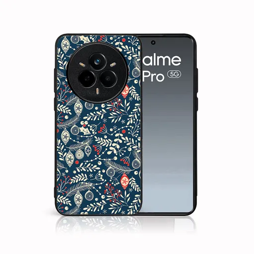 MY ART Kryt s vianočným dizajnom Realme 14 Pro+ 5G MISTLETOE (070)