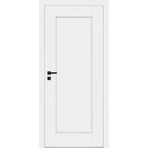 Interiérové dvere Naturel Estra 5 pravé 80 cm bílá matná ESTRA5BM80P