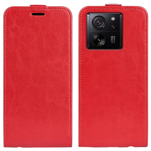 Vyklápacie puzdro Xiaomi 13T / 13T Pro červené