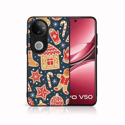 MY ART Kryt s vianočným dizajnom Vivo V50 5G CHRISTMAS (069)