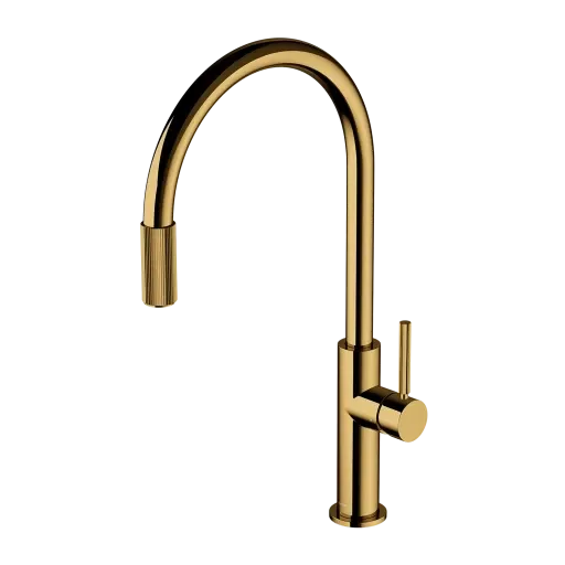 OMNIRES OMNIRES - Drezová batéria (kompatibilná s akýmkoľvek systémom filtrácie vody), zlatá SW9057GL