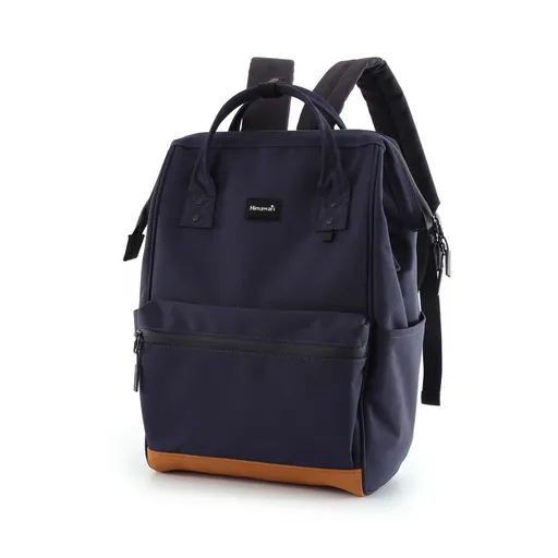 Mestský dámsky ruksak v tmavomodrej farbe s USB portom - Himawari