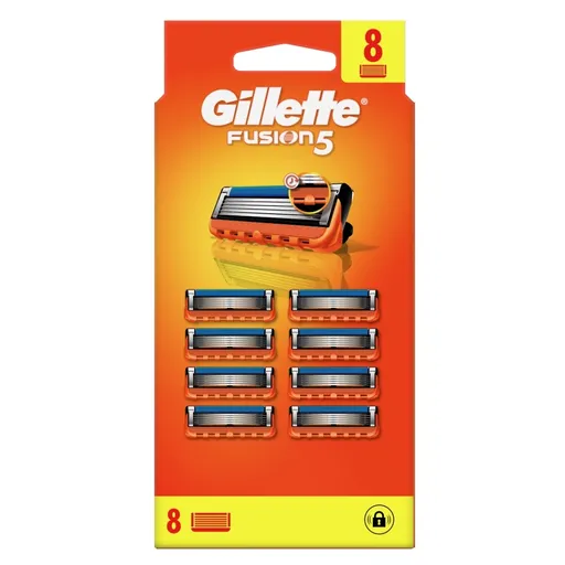 GILLETTE Fusion5 Náhradná hlavica pre mužov 8 kusov