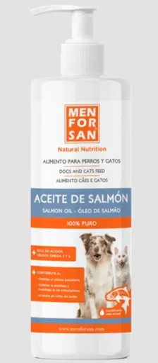MEN FOR SAN lososový olej pre psy a mačky 500 ml