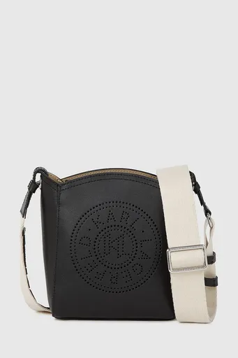 Kožená kabelka Karl Lagerfeld K/CIRCLE