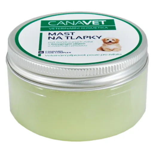 HERBAVERA Canavet masť na labky s konope 100 ml