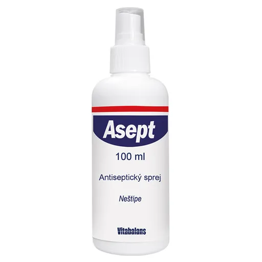 ASEPT Sprej dezinfekčný na rany 12x 100 ml