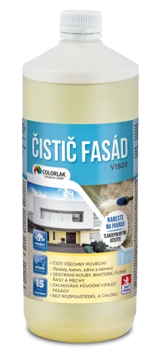 COLORLAK COLORLAK V-1920 - Čistič fasád bezfarebný 1 L