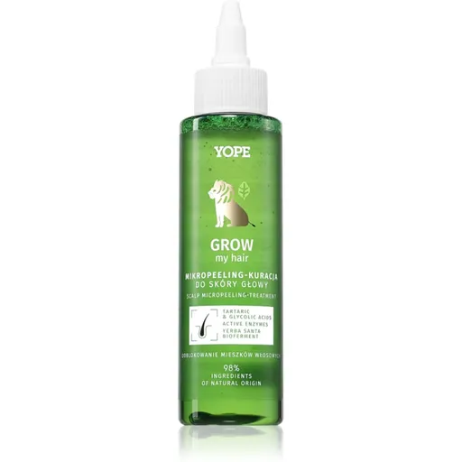 Yope Grow My Hair peeling na vlasovú pokožku 115 ml