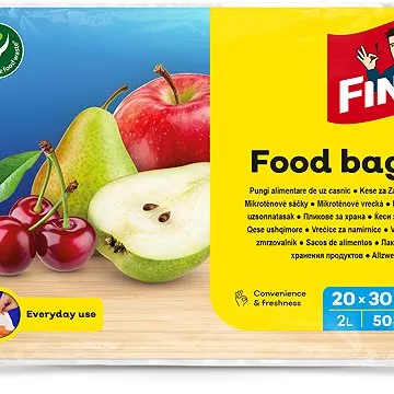 FINO Mikroténové vrecká 20 × 30 cm (50 ks), 7 mikrónov (5201314991519)