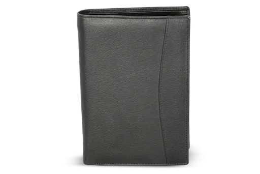 Čierna kožená dokladovka 514-2402-60