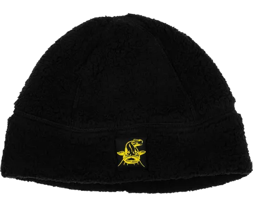 Black cat čiapka fleece beanie hat