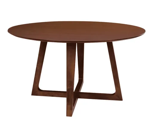 Elvisia Jedálenský stôl HELLERUP | orech 137 cm