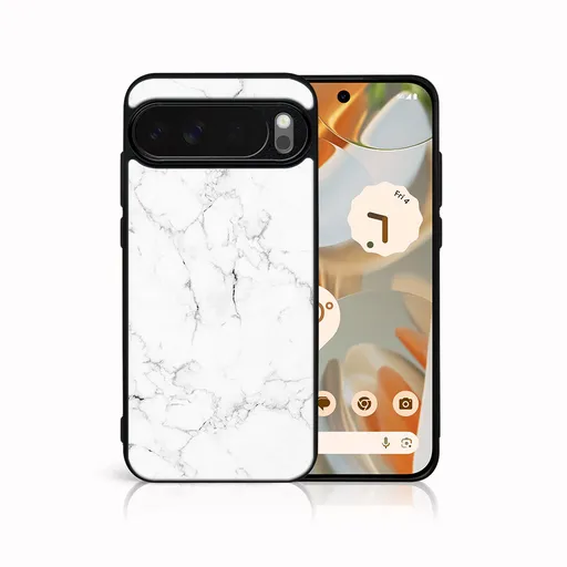 MY ART Ochranný kryt pre Google Pixel 10 Pro XL WHITE MARBLE (144)