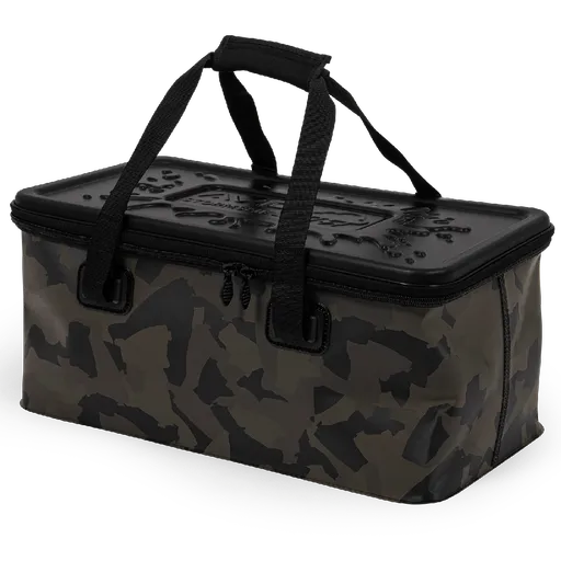 Avid carp taška stormshield camo eva carryall - 50 l (60×30x27,5 cm)