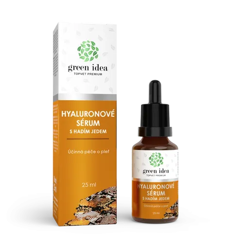 Hyalurónové sérum s hadím jedom 25 ml - Green idea