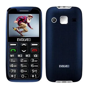 EVOLVEO EasyPhone XD, modro-strieborný (EP-600-XDL)