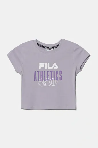 Detské bavlnené tričko Fila ISNY