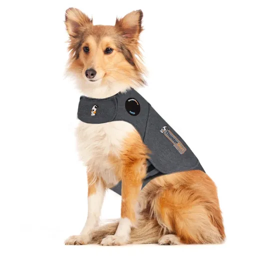 THUNDERWORKS Thundershirt Upokojujúca vesta pre psov šedá 1 ks, Veľkosť: M