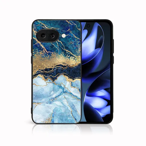 MY ART Ochranný kryt pre Google Pixel 9a BLUE MARBLE (141)