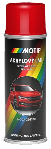 AUTOSPREJ ŠKODA - Farba na auto v spreji AC8125 - červená šípková 0,2 L