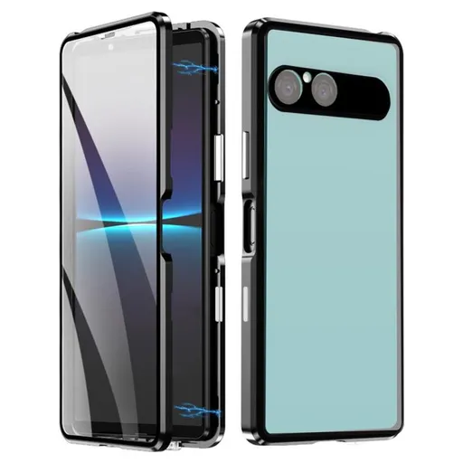 Magnetický kryt 360 pre Sony Xperia 10 VII čierny