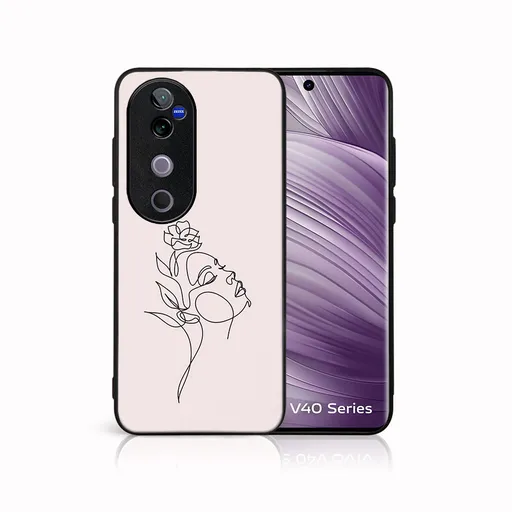 MY ART Ochranný kryt pre Vivo V40 5G ROSE GIRL (198)